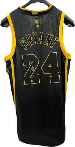 Kobe Bryant Jersey Hand Signed COA