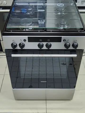 Siemens Gas  Electric Cooker with Oven – Silver Finish (Used)
