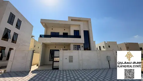 Villa for Sale in Al Helio Center – Main Street, 5 Master Bedrooms, Majlis, Living Room, Kitchen, Central AC, Ready to Move-In