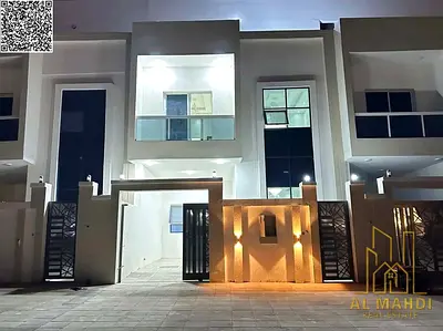 مقدم 10% – شامل رسوم التسجيل والكهرباء والمياه – فيلا فاخرة طابقين + روف – تملك حر لجميع الجنسيات – بالقرب من شارع الشيخ محمد بن زايد – عجمان