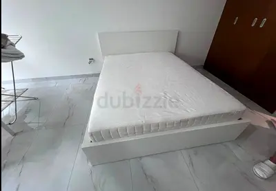 IKEA malam bed with mattress 140x200cm