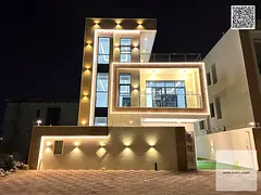 Villa for sale in Ajman, ready to move in, including registration fees, near Sheikh Mohammed Bin Zay
