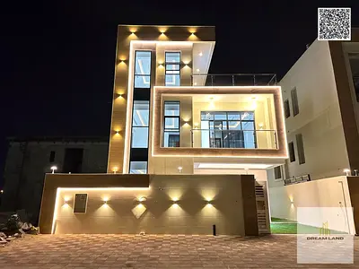 Villa for sale in Ajman, ready to move in, including registration fees, near Sheikh Mohammed Bin Zayed Road - freehold ownership for all nationalities