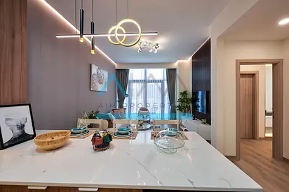 Unfurnished & Vacant 1BR Apartment | The East Crest JVC | Balcony & City View