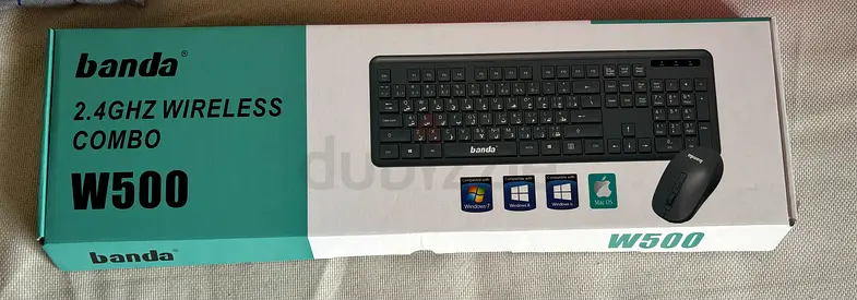 (Brand new) Banda Wireless keyboard and mouse W500