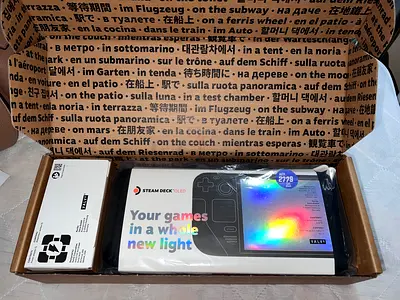 Steam Deck Handheld Gaming Console