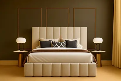 New storage Brand new Queen size bed frame storage bed Queen bed including mattress good Quality