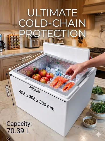 Keep it Fresh. Keep it Cold (Cold Storage Box)