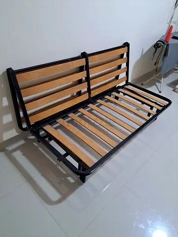 Foldable Steel cot cum Sofa for sale