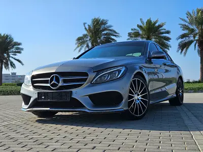 Mercedes Benz C200 GCC 2015 Premium Condition With Low KM Perfect Family Luxury Sedan