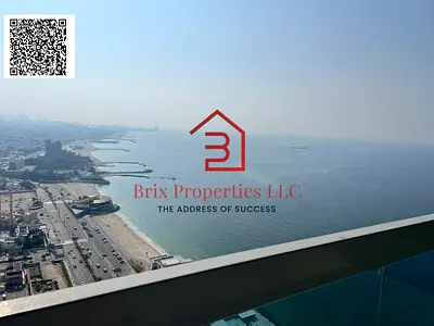 1 Bedroom full sea view apartment water front property in ajman corniche