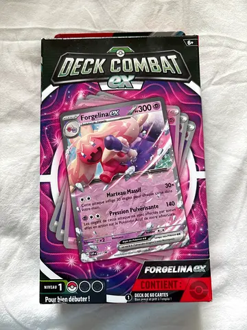 Pokémon Deck Combat EX — Forcelina GX (in original box)