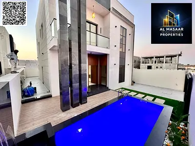 For sale directly from the owner: a modern villa with a swimming pool, price includes registration fees and is negotiable.