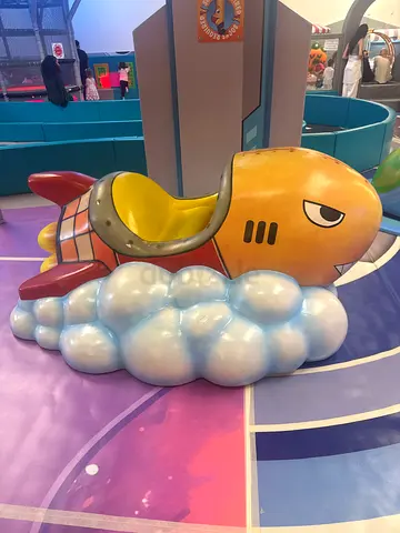 Kids Rocket Ride Indoor Play Area Equipment