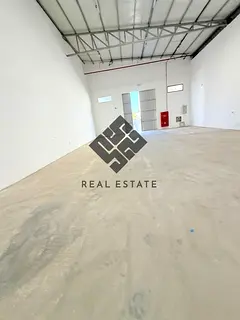 Warehouse for rent in umm al quwain 2500 sqft 25 kw 80,000 dirham