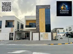 Luxury villa in a prime location in Al-Amrah, modern design, directly from the owner, custom finishi