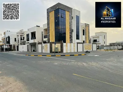 Luxury villa in a prime location in Al-Amrah, modern design, directly from the owner, custom finishing, easy bank financing available, and the price i