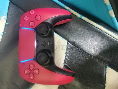 Red Sony PS5 DualSense Wireless Controller (Used, Working) + FREE CASE