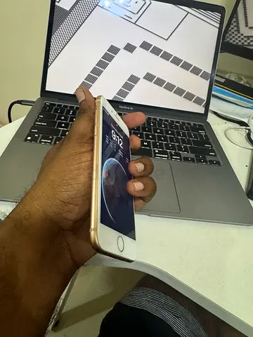 My gold iPhone 8 (with Home button) - good working condition