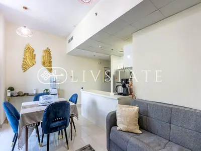 Spacious 1 BR | Marina View | High Floor