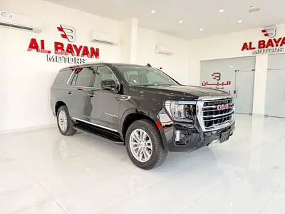 جي ام سي يوكن SLT اسود / بيج خليجي الكندي GMC Yukon SLT 2022 - GCC Specs - Pristine Condition