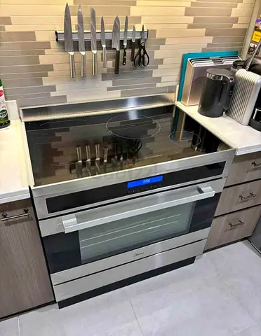 Induction Midea Freestanding Cooker Range Size 90cm