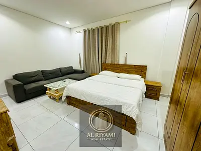 استوديو مفروش نظيف للإيجار في الراشدية 2 شامل الفواتير