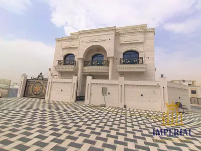 Luxury Corner Villa G+2 for Sale in Al Zahya Ajman 5400 Sqft Built-up 6 Bedrooms VIP Design Prime Location