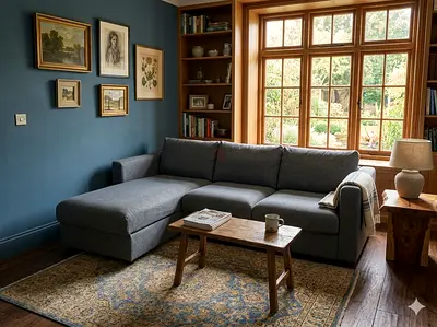 Ikea vimle L shape sofa bed with mattress