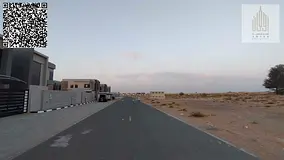Residential land for sale in installments in the Basateen Al-Surra project in Umm Al Quwain, on Moha