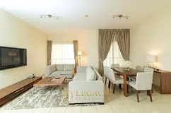 Furnished 3BR Apartment | Shams 2 JBR | Marina Views
