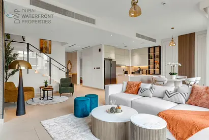 Luxury Furnished 3BR + Maids | Pool & Park View | Fully Furnished