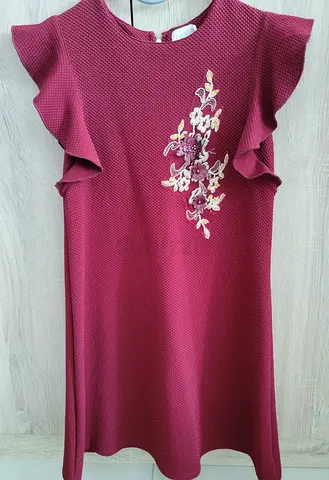 Maroon dress