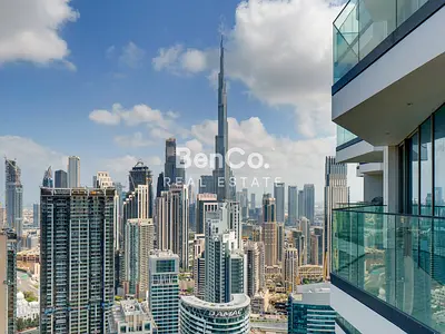 High Floor | Burj Khalifa and Canal View | Vacant