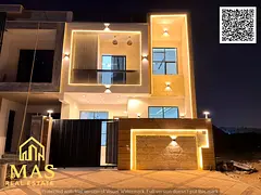 🏡 For Sale | Luxury Villa in Al Yasmeen – Ajman | Modern Design + Spacious Rooftop | Prime Loca