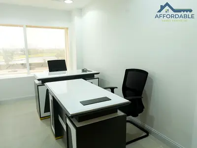 80 Sq Ft Premium Office Space in Business Center, Fully Furnished