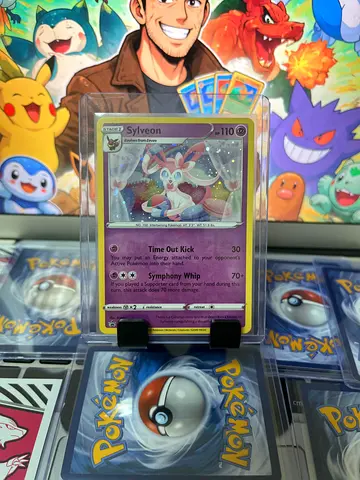 Pokemon -Sylveon Promo Cosmic Holo