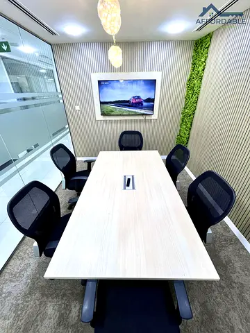 Prime 250 Sq Ft Office in an Exclusive Business Location, Fully Furnished.