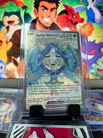 Pokemon - Wellspring Mask Ogerpon ex Illustration Rare Holo