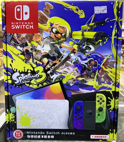 Nintendo Switch oled splatoon 3 edition