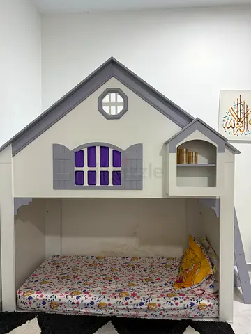 Charming House-Shaped Bed for Kids