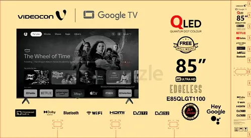 85 Videocon QLED Smart TV with Google TV
