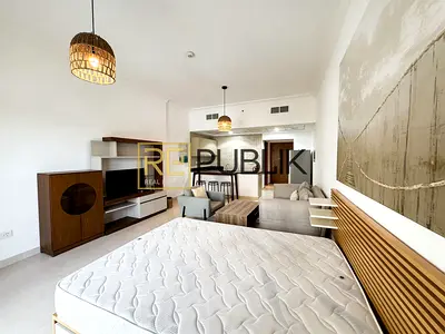 Furnished Studio in Ansam 2 | Direct Golf & Skyline Views