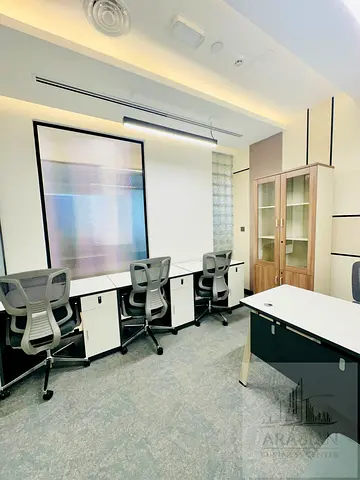 إيجاري مع مكتب افتراضي (قصير الأجل) | تفتيش العمل والبنوك | موقع مميز