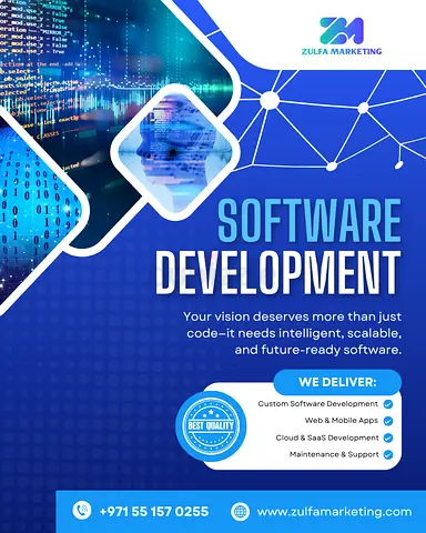 We can develop a professional app and software to shine your business.