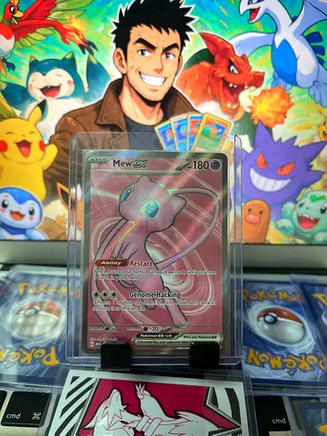 Pokemon - Mew Ex Ultra Rare Full Art - Holo