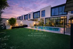 Smart villa with 4 master bedrooms and a swimming pool, price includes air conditioning.