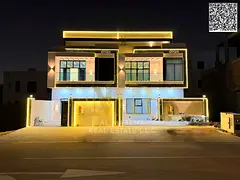 A villa with personal finishes, including registration and ownership fees, located on a main street,