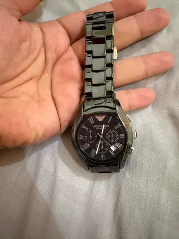 Emporio Armani Stainless Steel Mens Watch - 30M water resistant