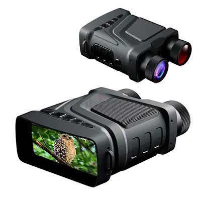 1080P FHD Binoculars Night Vision Infrared 5X Digital Zoom Telescope Outdoor 6W
